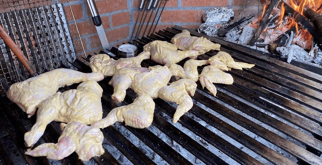 Pollo a la parrilla