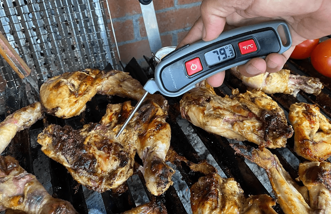 Temperatura para el pollo a la parrilla